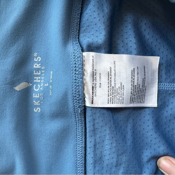 Skechers Blue GoWalk GoFlex Athletic Wear Skirt Shorts - Picture 4 of 6